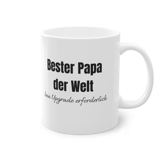 „Bester Papa der Welt – Perfektion garantiert!“ Tasse - TassemitGeschmack